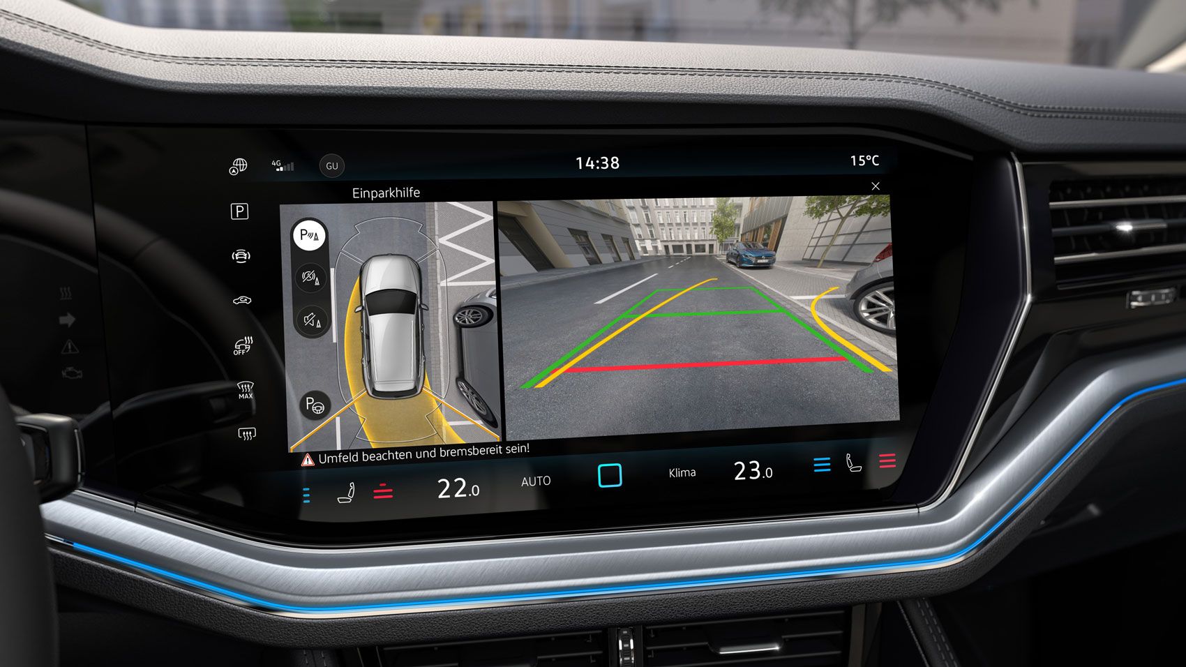 Volkswagen Touareg: Area View