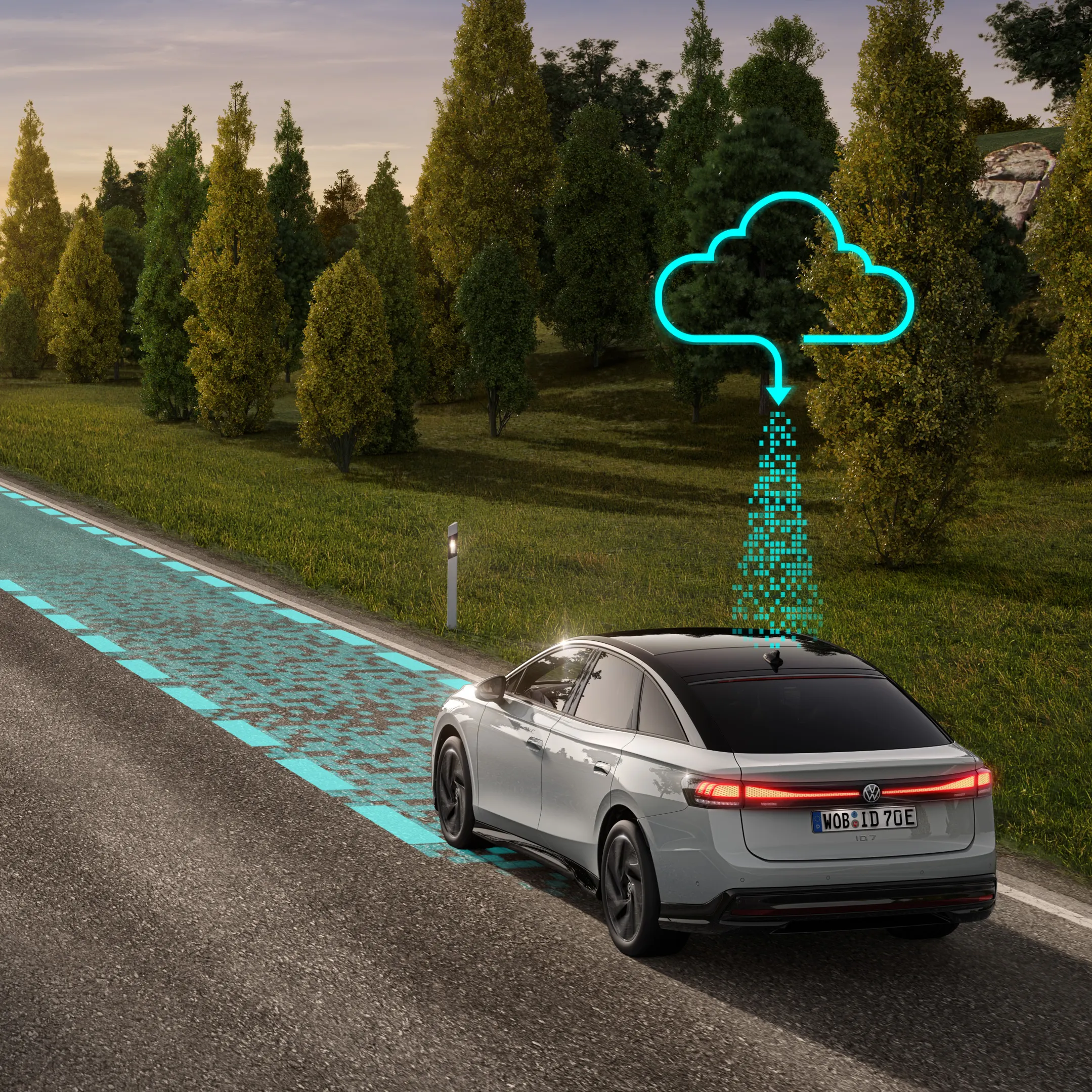 Connected Travel Assist ve voze Volkswagen