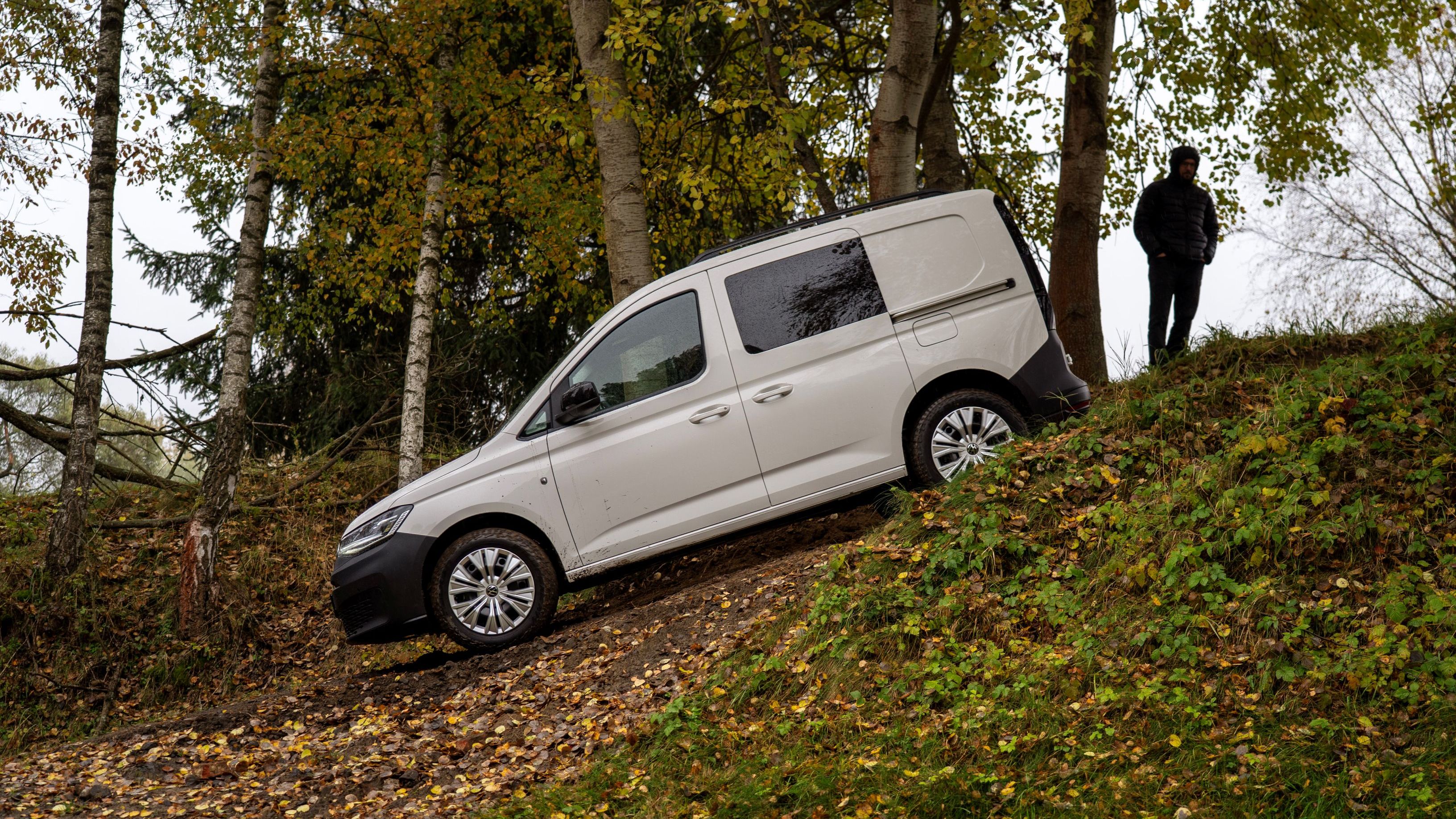 Volkswagen Caddy v terénu