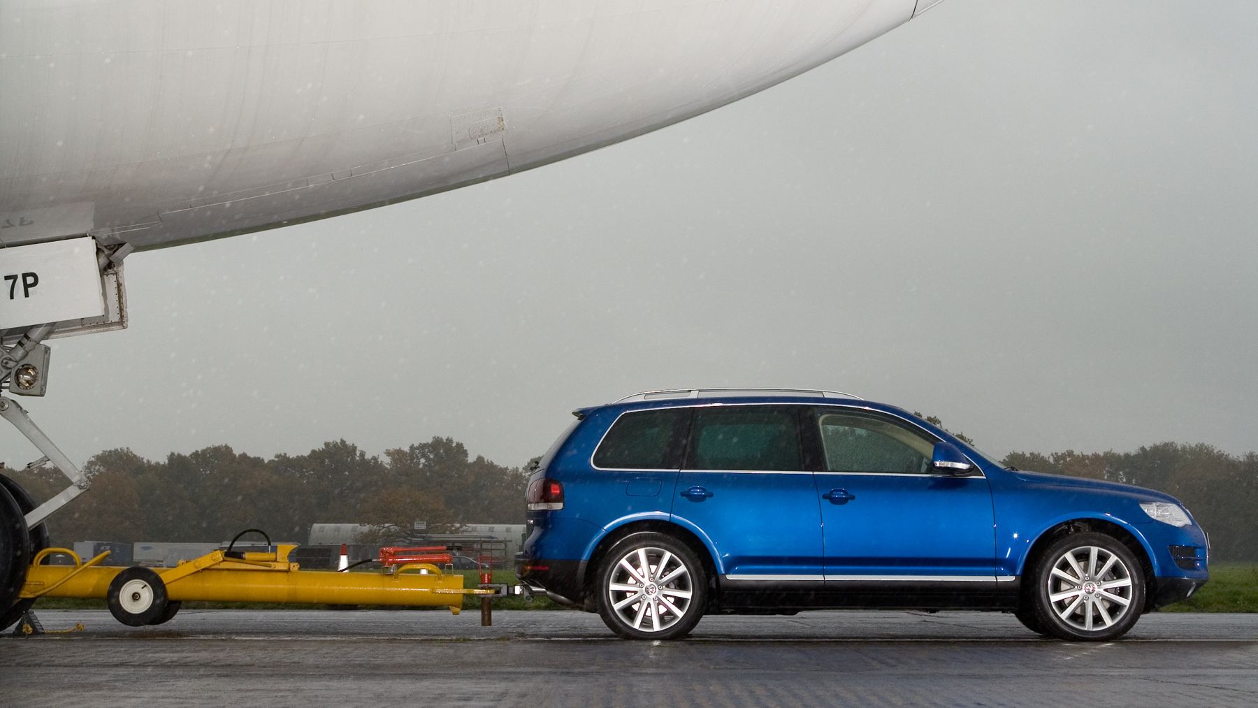 Touareg, který táhl Boeing