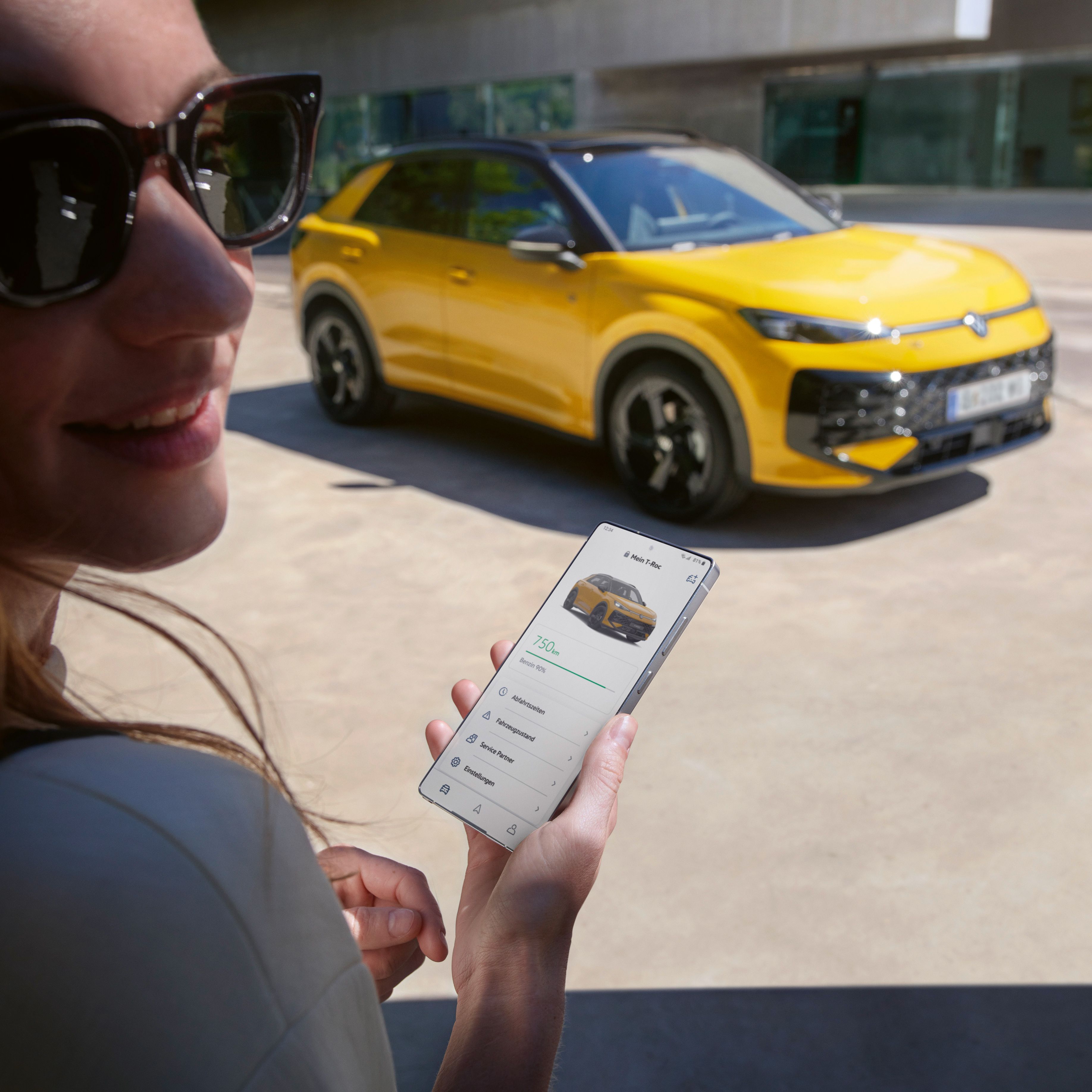 Volkswagen T-Roc – aplikace Volkswagen