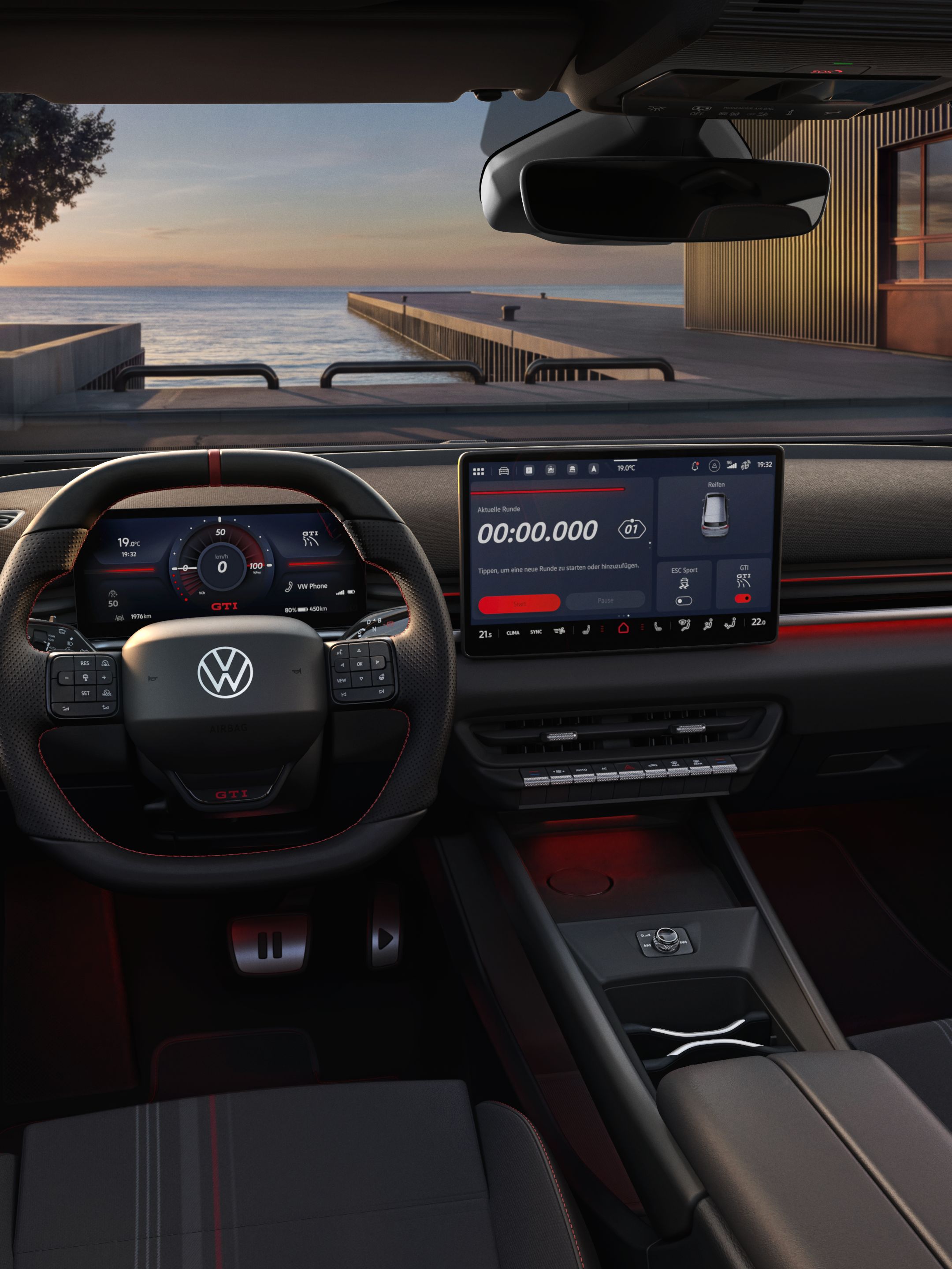 [AI-modified] – ID.3 GTI interiér
