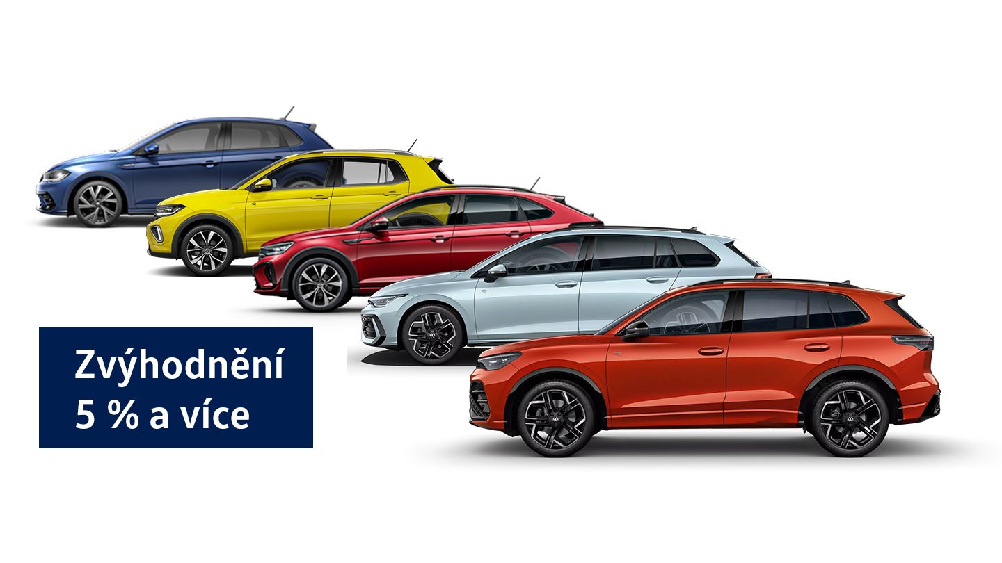 Zvýhodnění 5 % na všechny modely pro firemní zákazníky