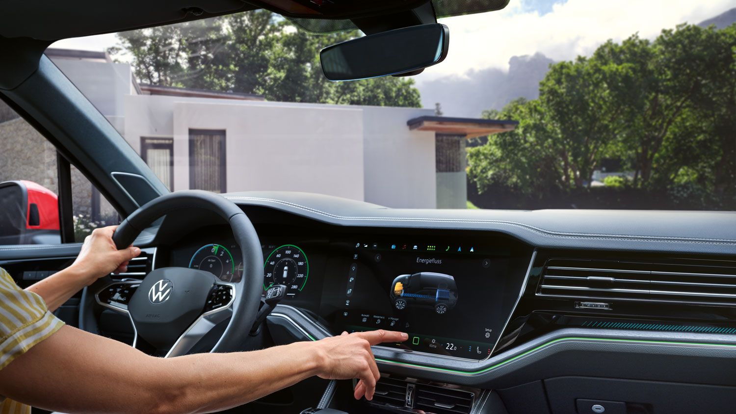 Volkswagen Touareg Elegance eHybrid: Innovision Cockpit