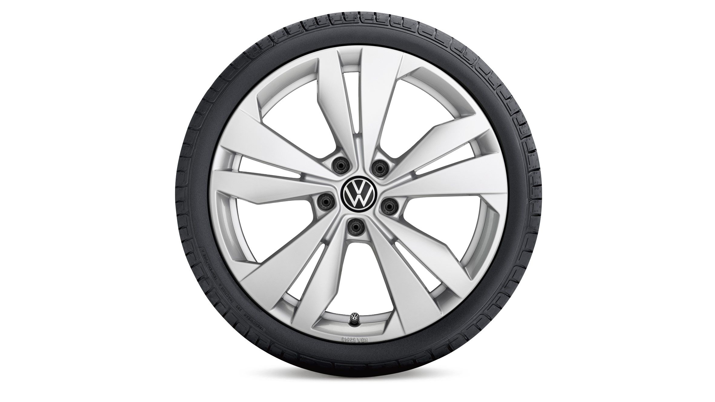 Kompletní zimní kolo Volkswagen Loen ve stříbrné barvě
