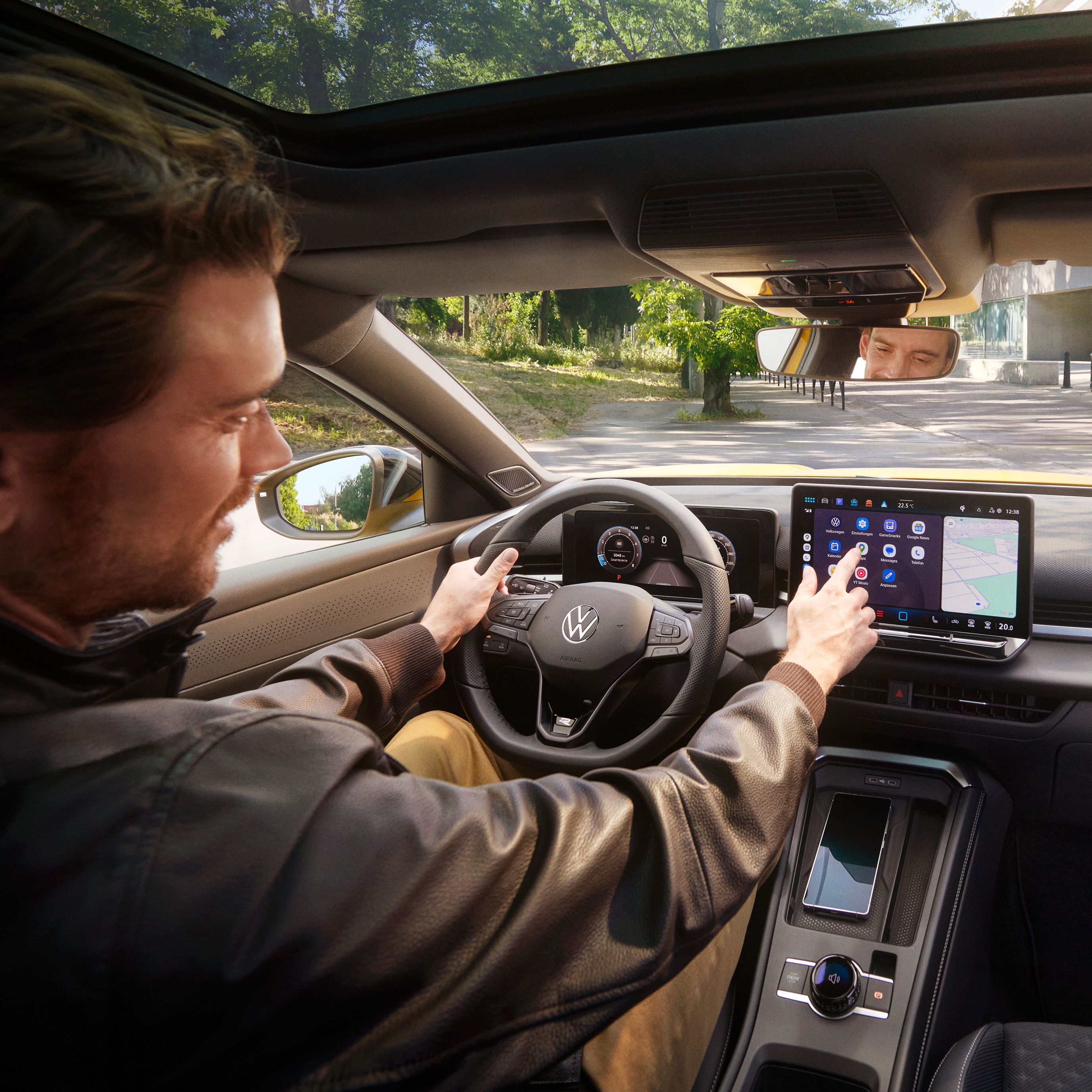 T-Roc Android Auto a Apple CarPlay