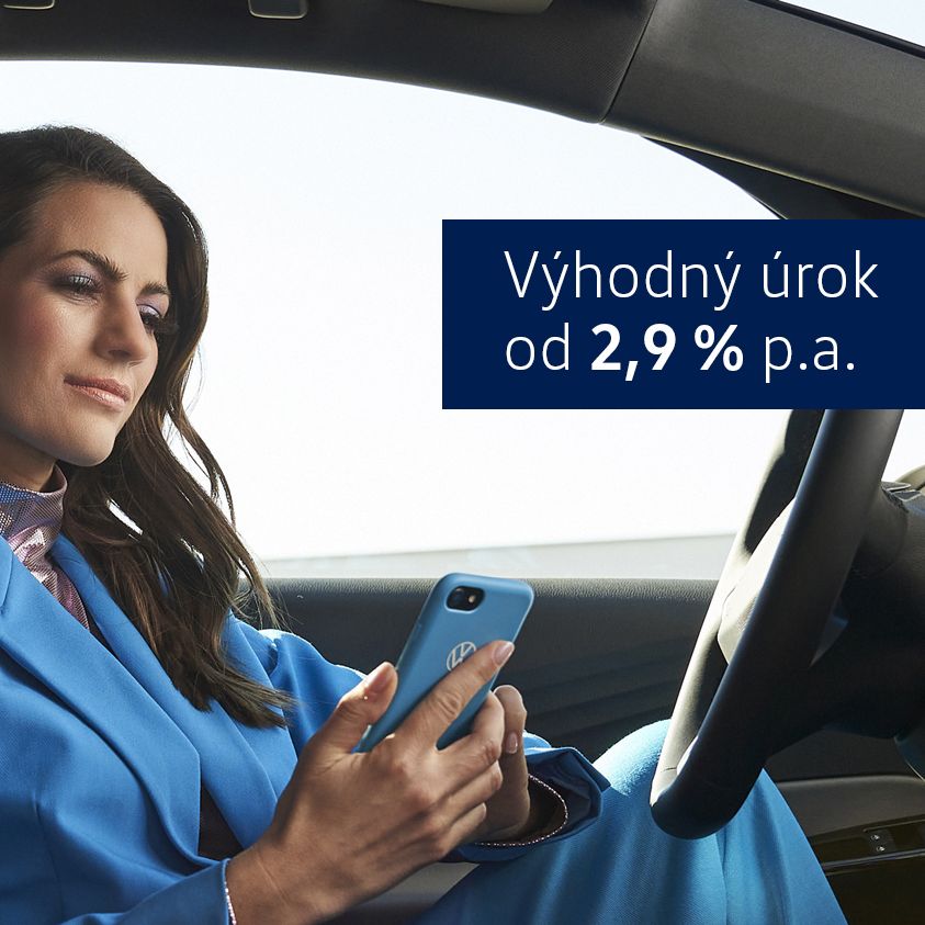Úrok od 2,9 %