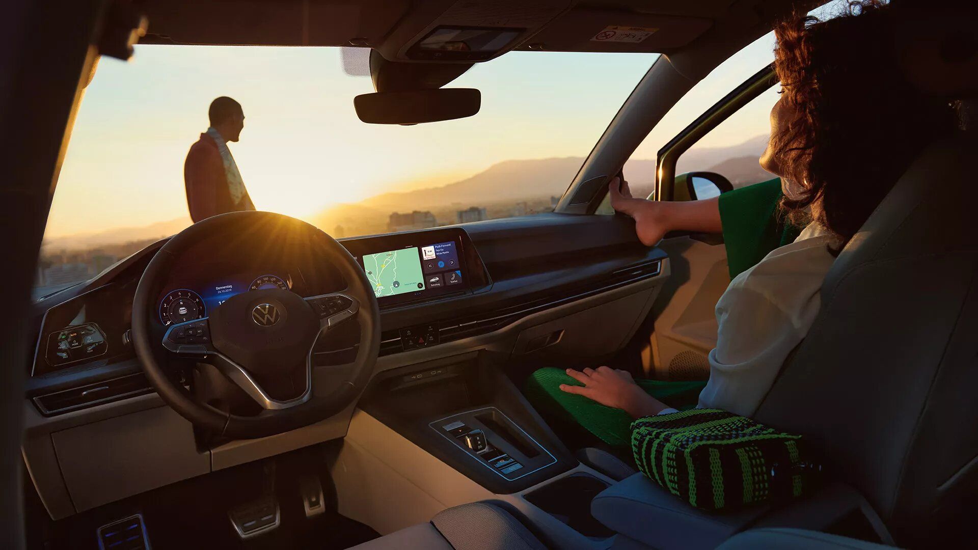 Hlasové ovládání ve voze Volkswagen Golf