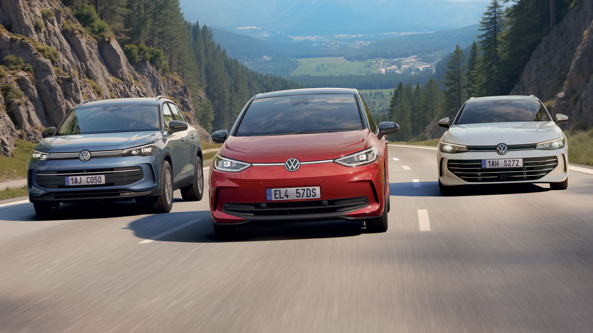 Volkswagen Limited - Tiguan, ID.3 a Passat