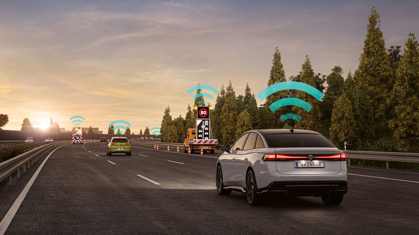Systém varování před nebezpečím (Car2X) Volkswagen