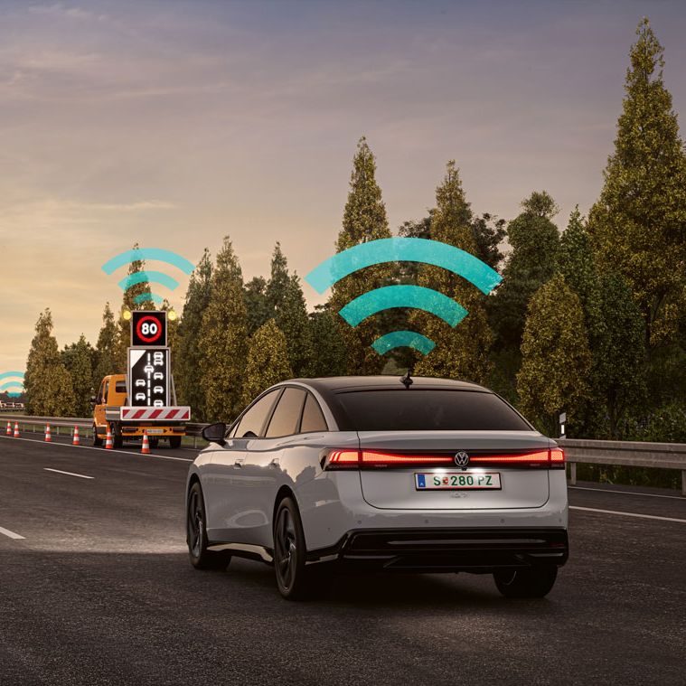 Systém varování před nebezpečím (Car2X) Volkswagen