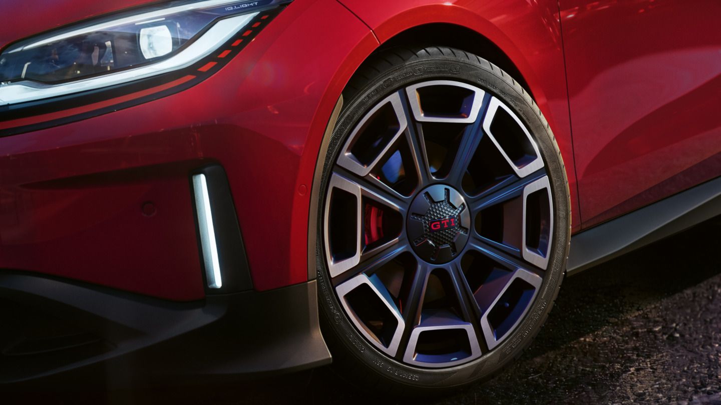 Detail kola u modelu ID. Polo GTI