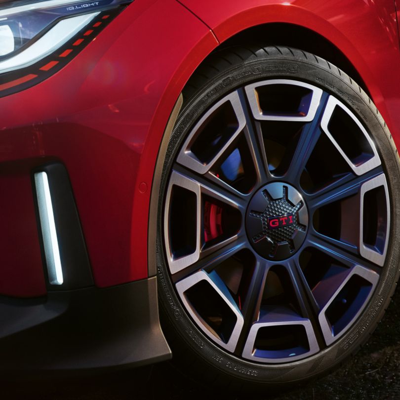Detail kola u modelu ID. Polo GTI