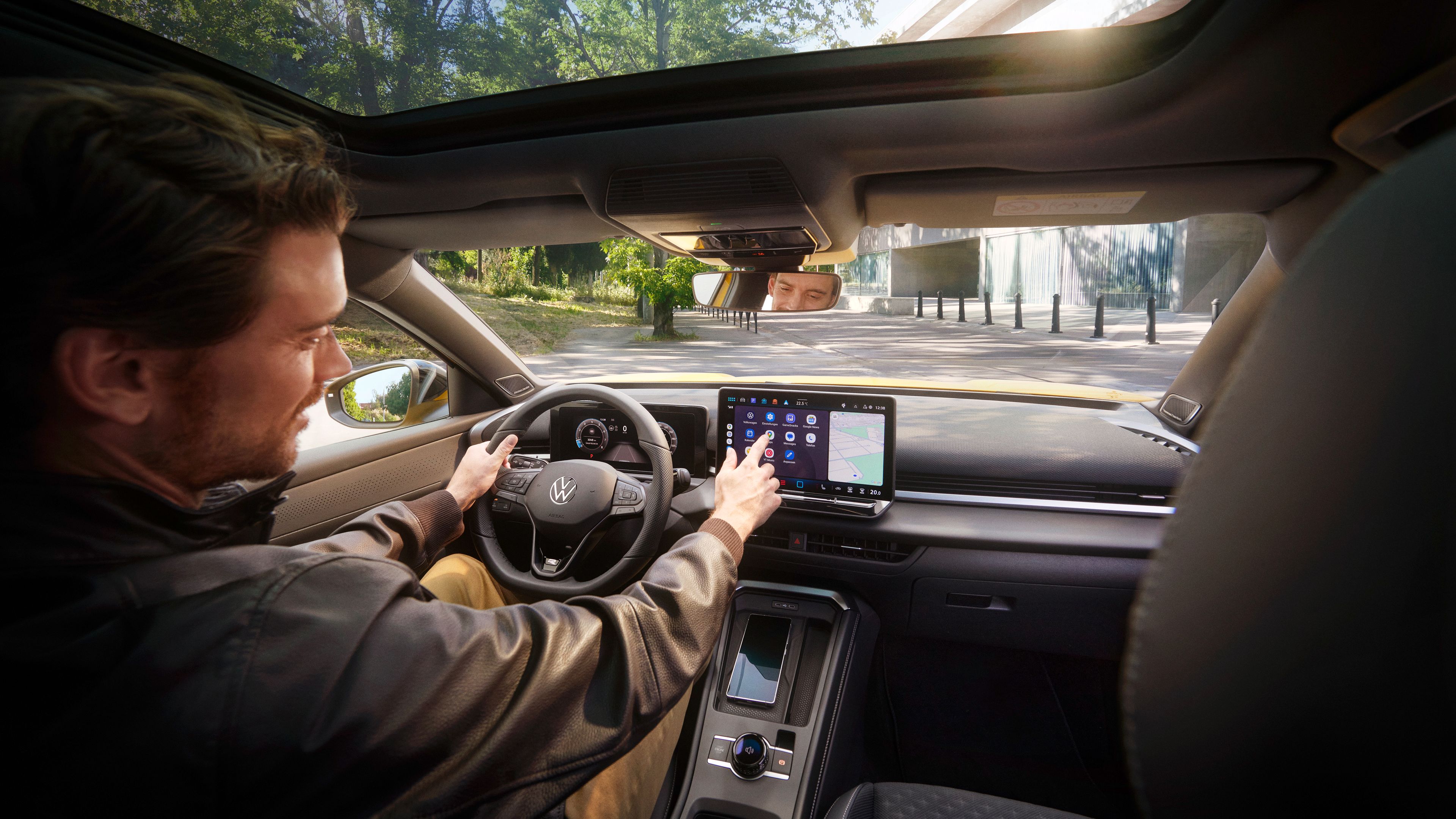 T-Roc Android Auto a Apple CarPlay