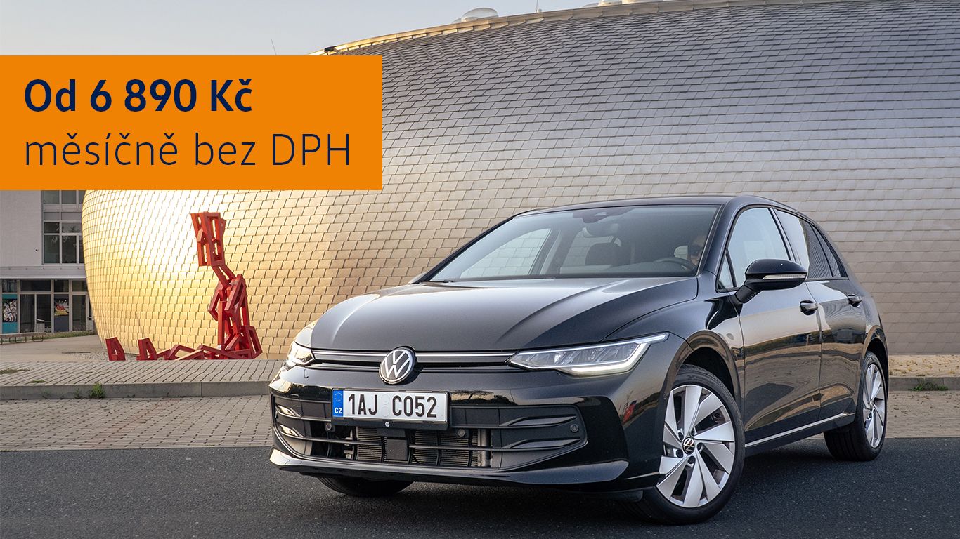 Volkswagen Golf - akční operativní leasing
