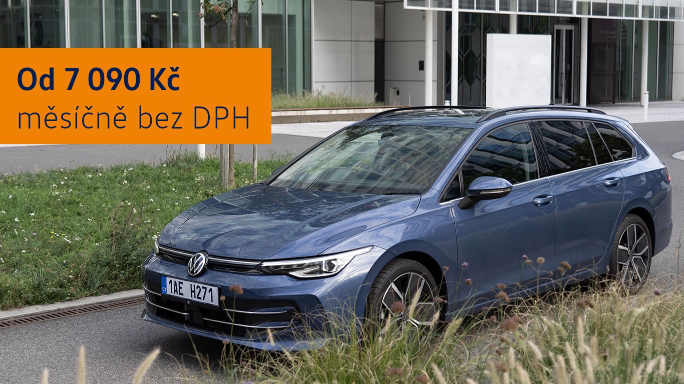 Volkswagen Golf Variant - akční operativní leasing