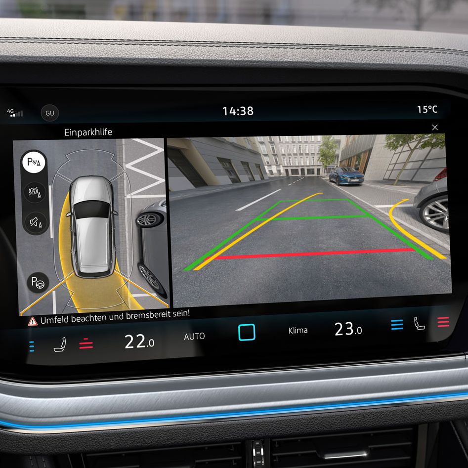 Volkswagen Touareg: Area View