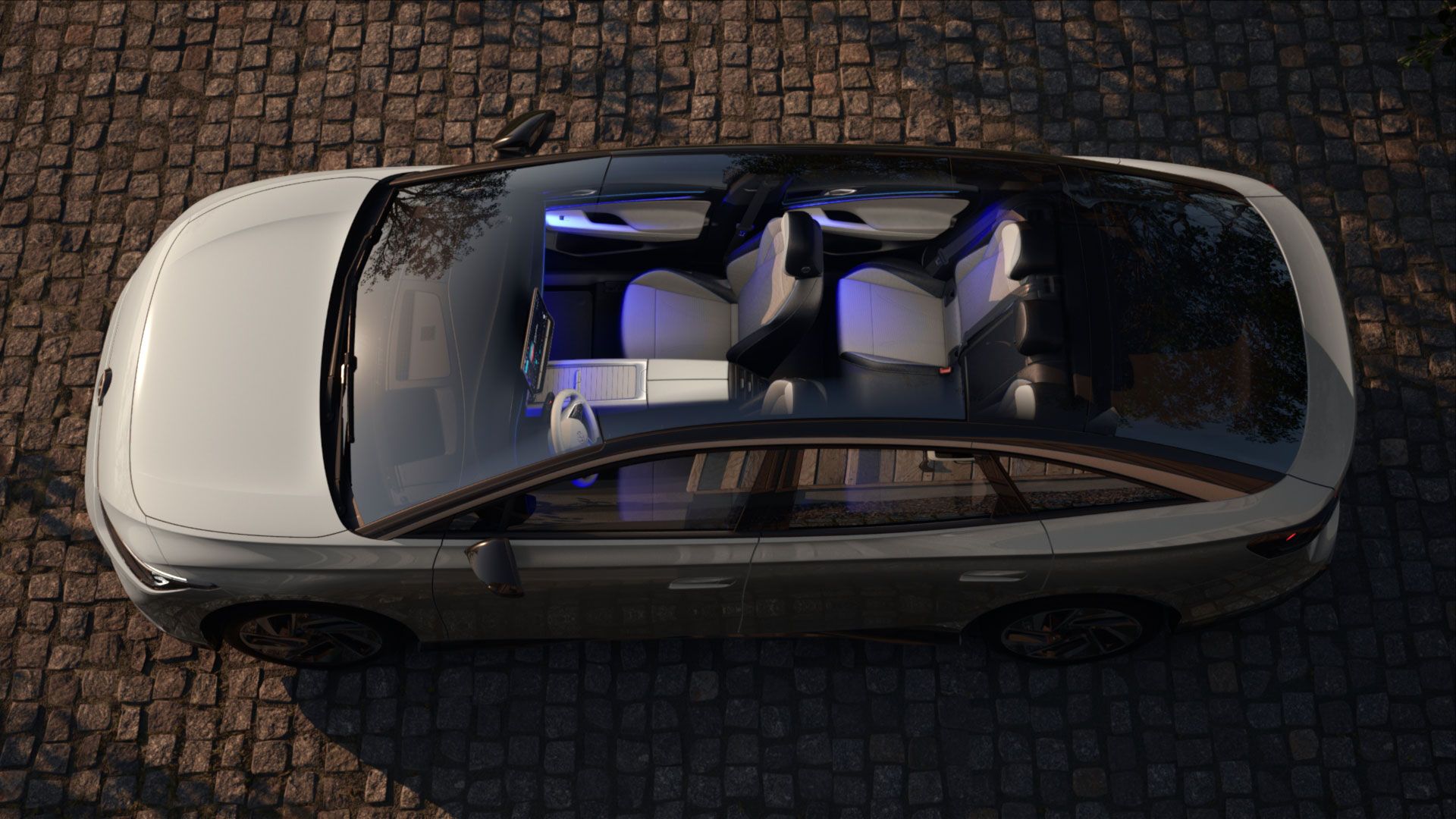 Volkswagen ID.7 ambientní osvětlení