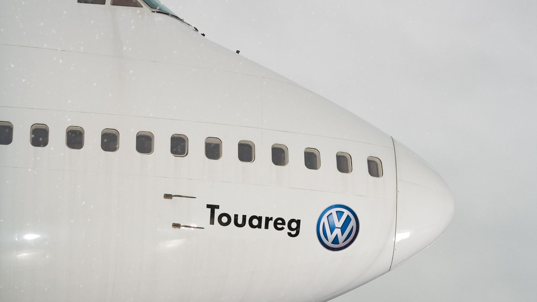 Touareg, který táhl Boeing
