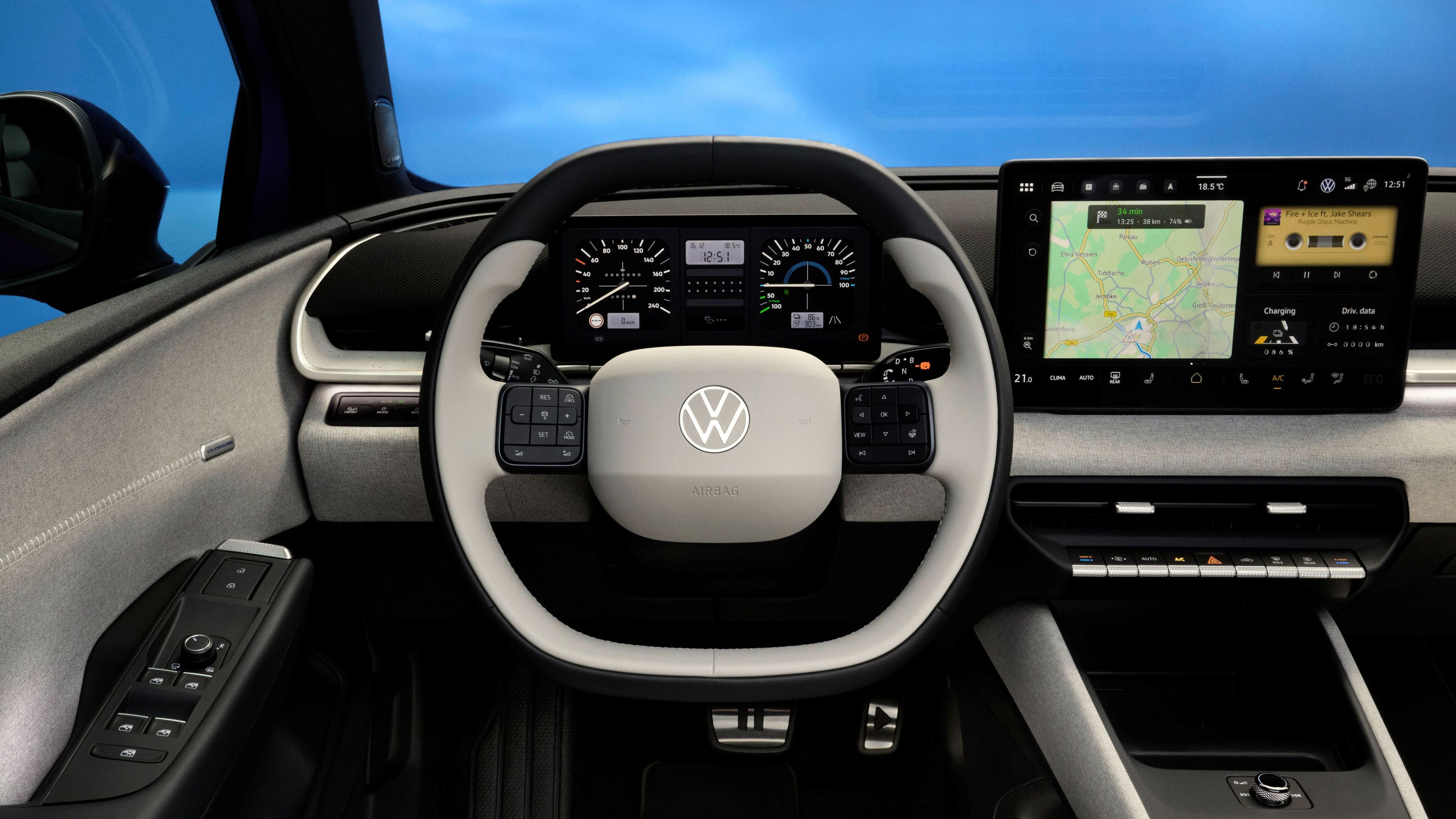 Nová generace přístrojové desky v ID. Polo