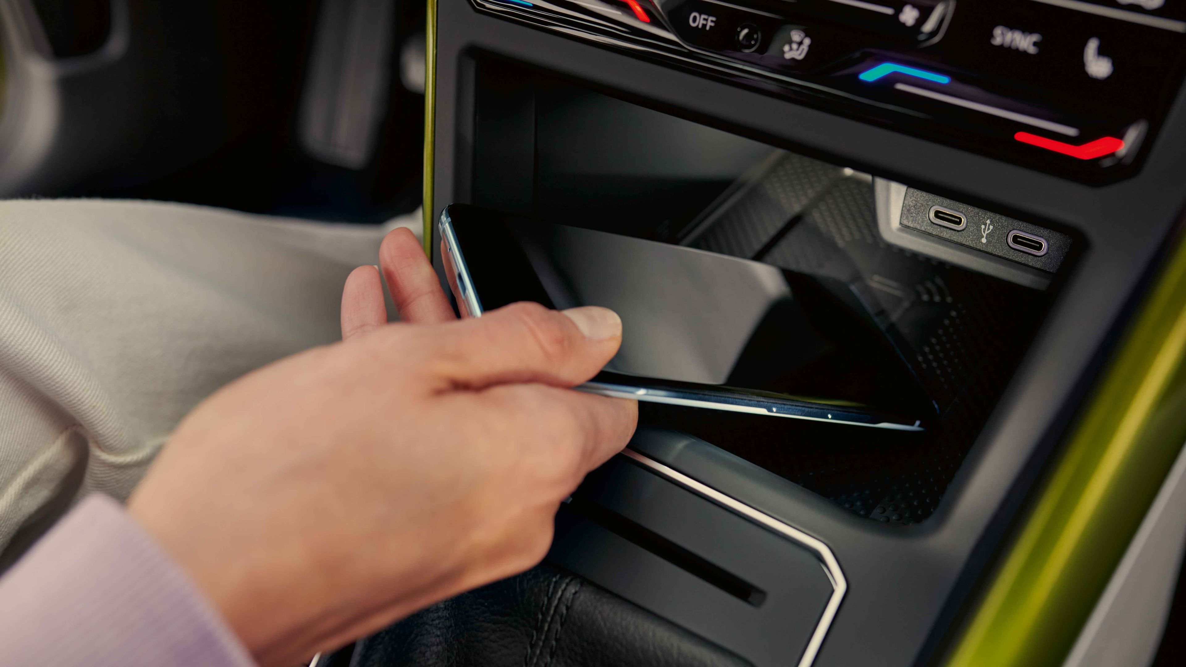 Volkswagen Taigo: USB-C porty