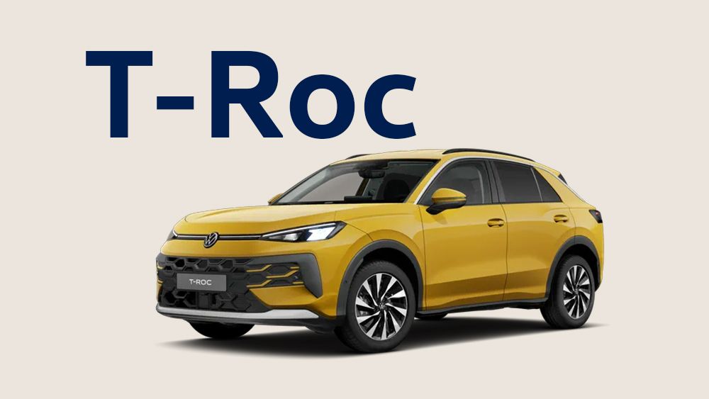 Volkswagen T-Roc - akční operativní leasing