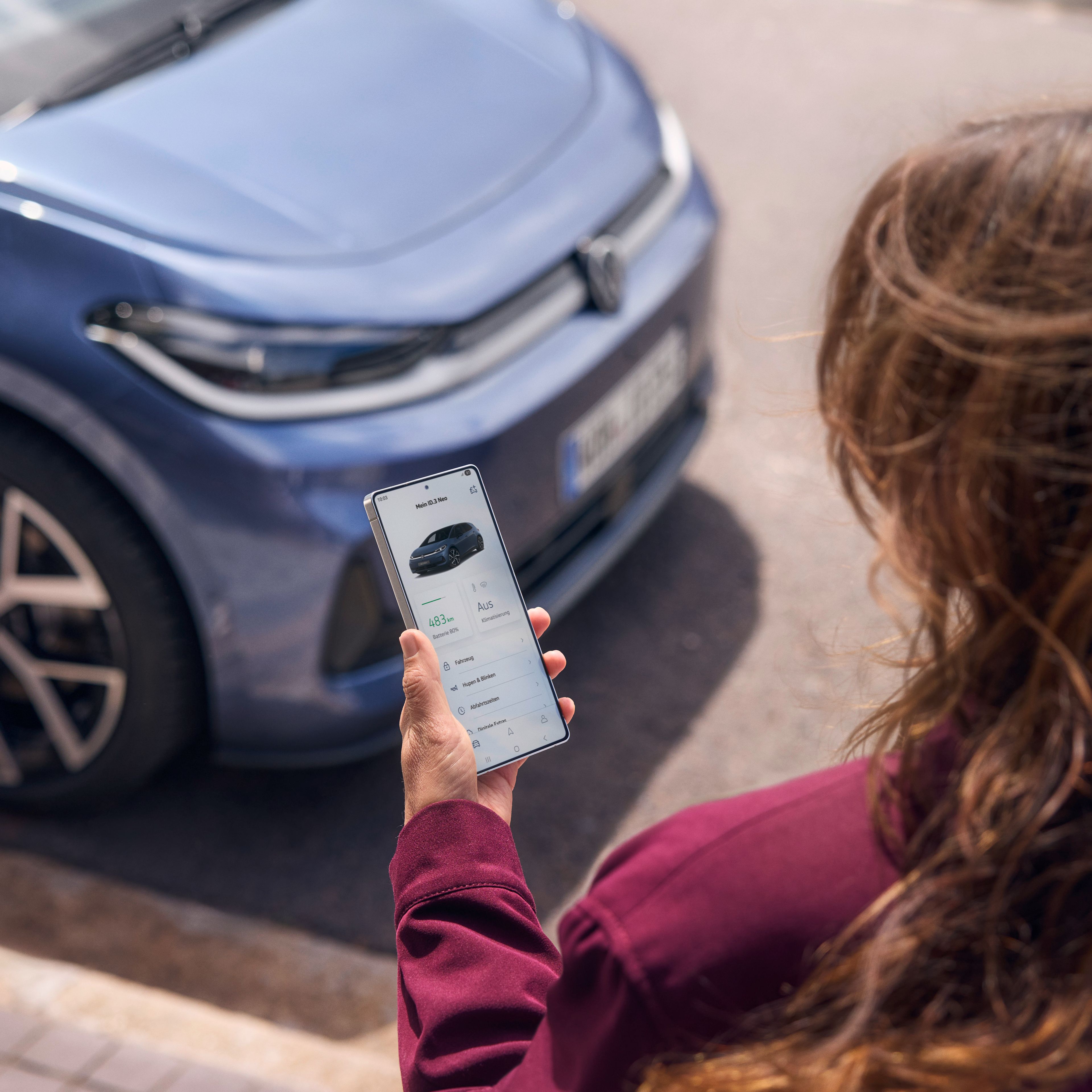 VW ID.3 Neo: Volkswagen Aplikace