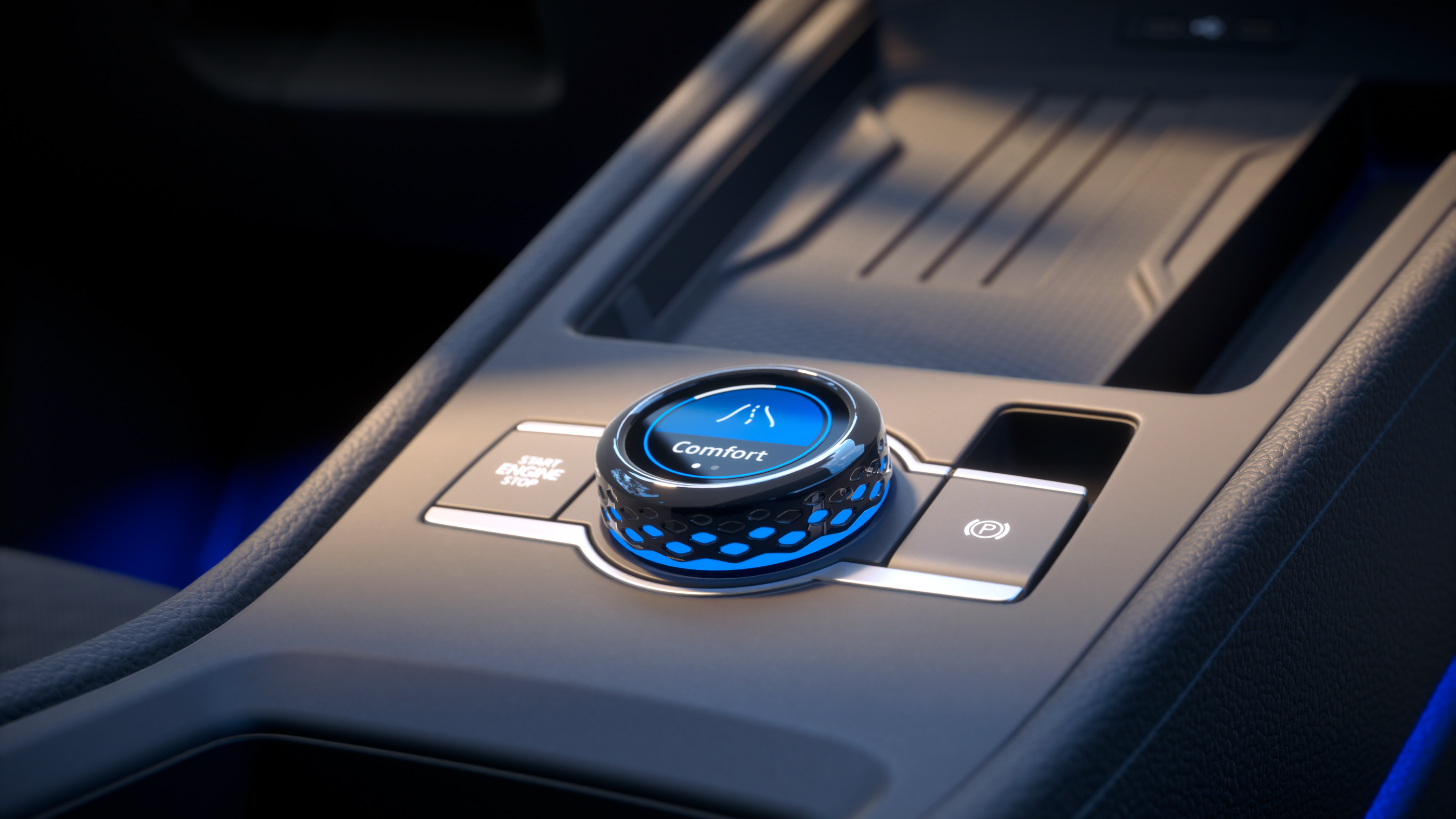 T-Roc ovládací panel