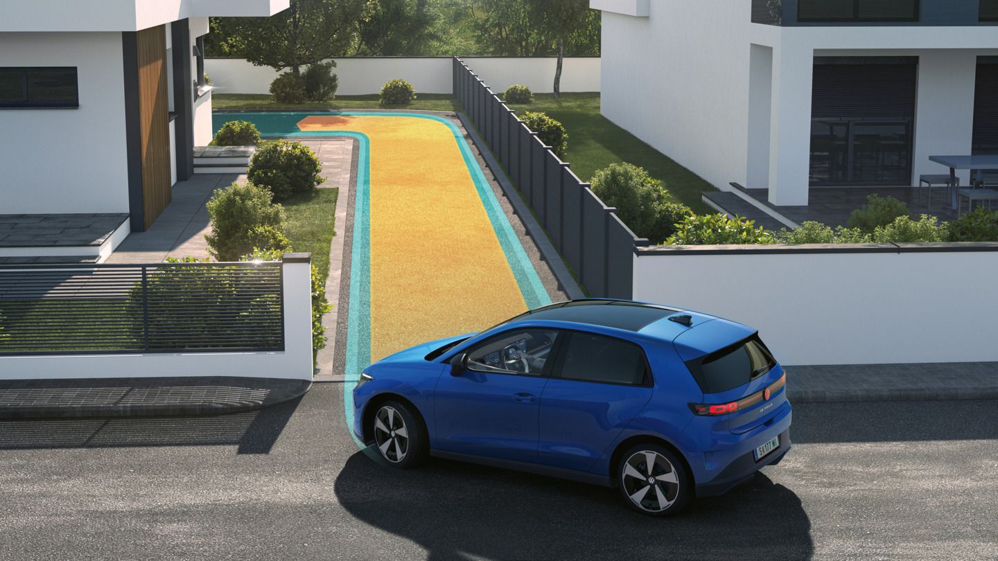 Volkswagen ID. Polo - Paměťová funkce pro parkovací asistenty