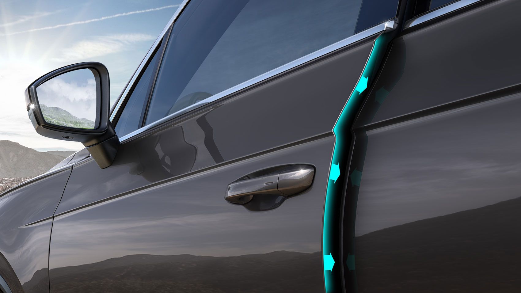 Volkswagen Touareg: Elektrické dovírání dveří