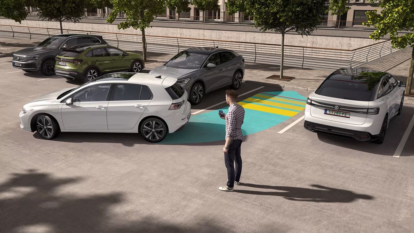Volkswagen Golf: Park Assist Pro