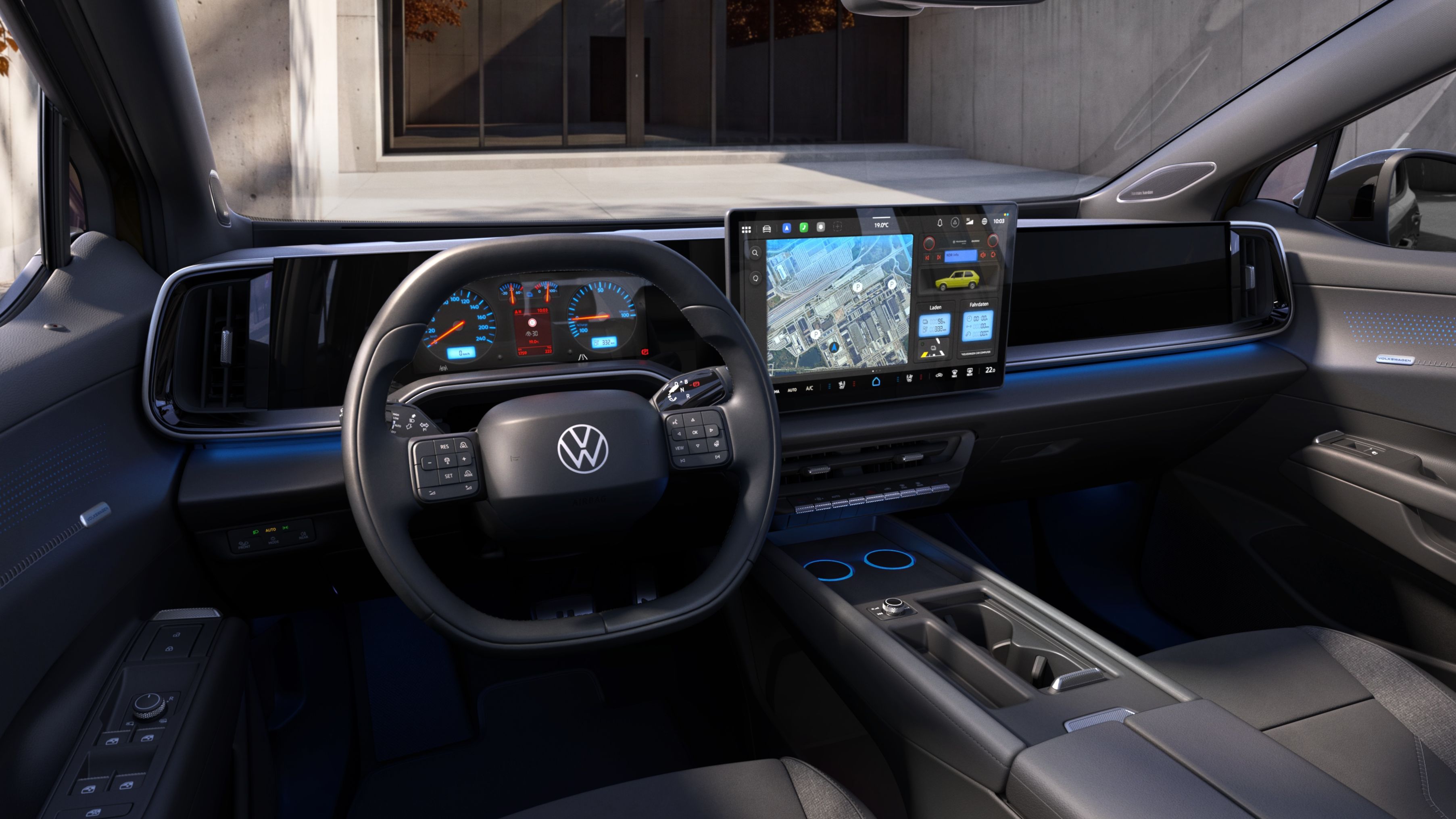 Čistě elektrický Volkswagen ID. Tiguan - interiér