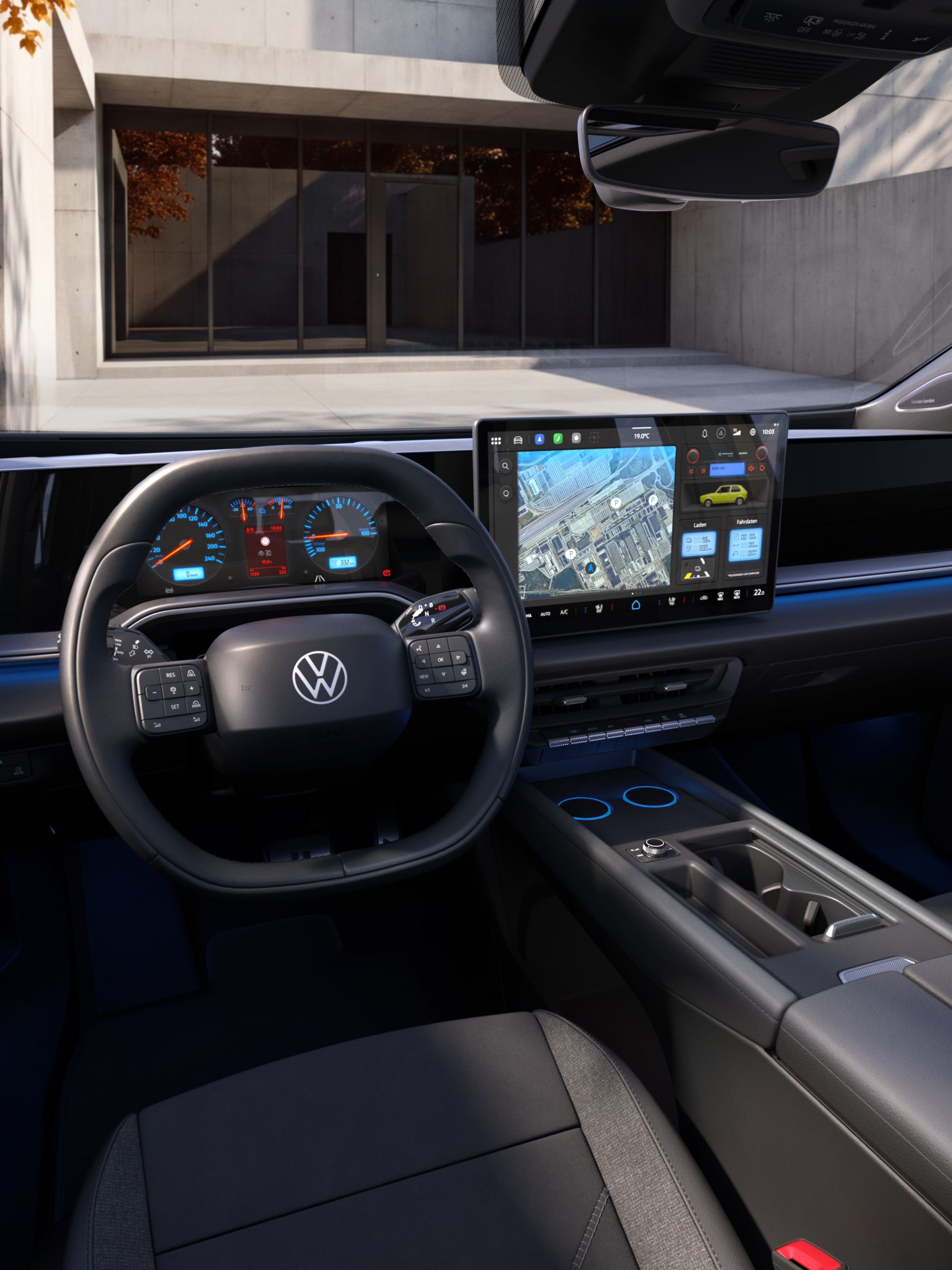 Čistě elektrický Volkswagen ID. Tiguan - interiér