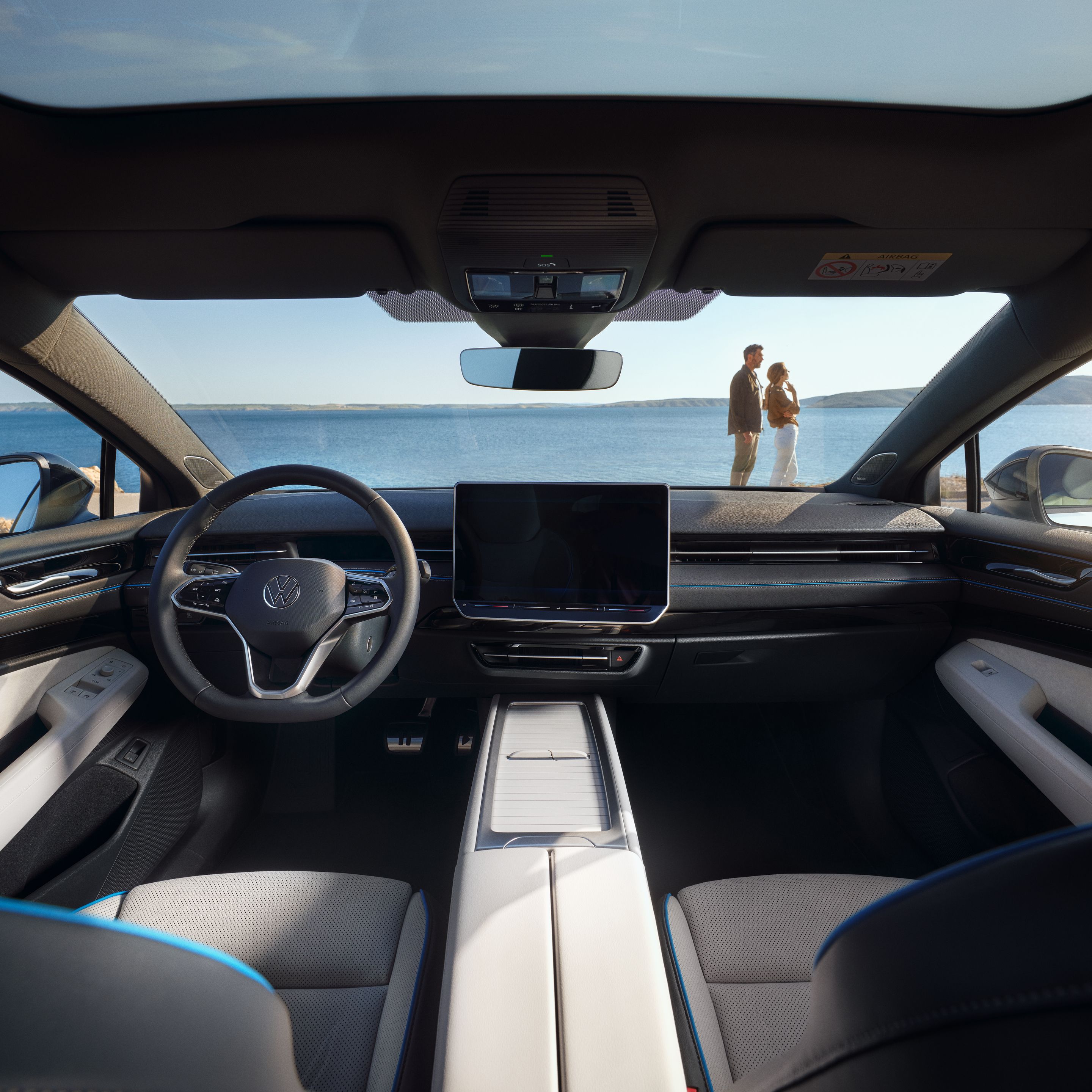 Volkswagen ID.7: Panoramatická střecha Smart Glas