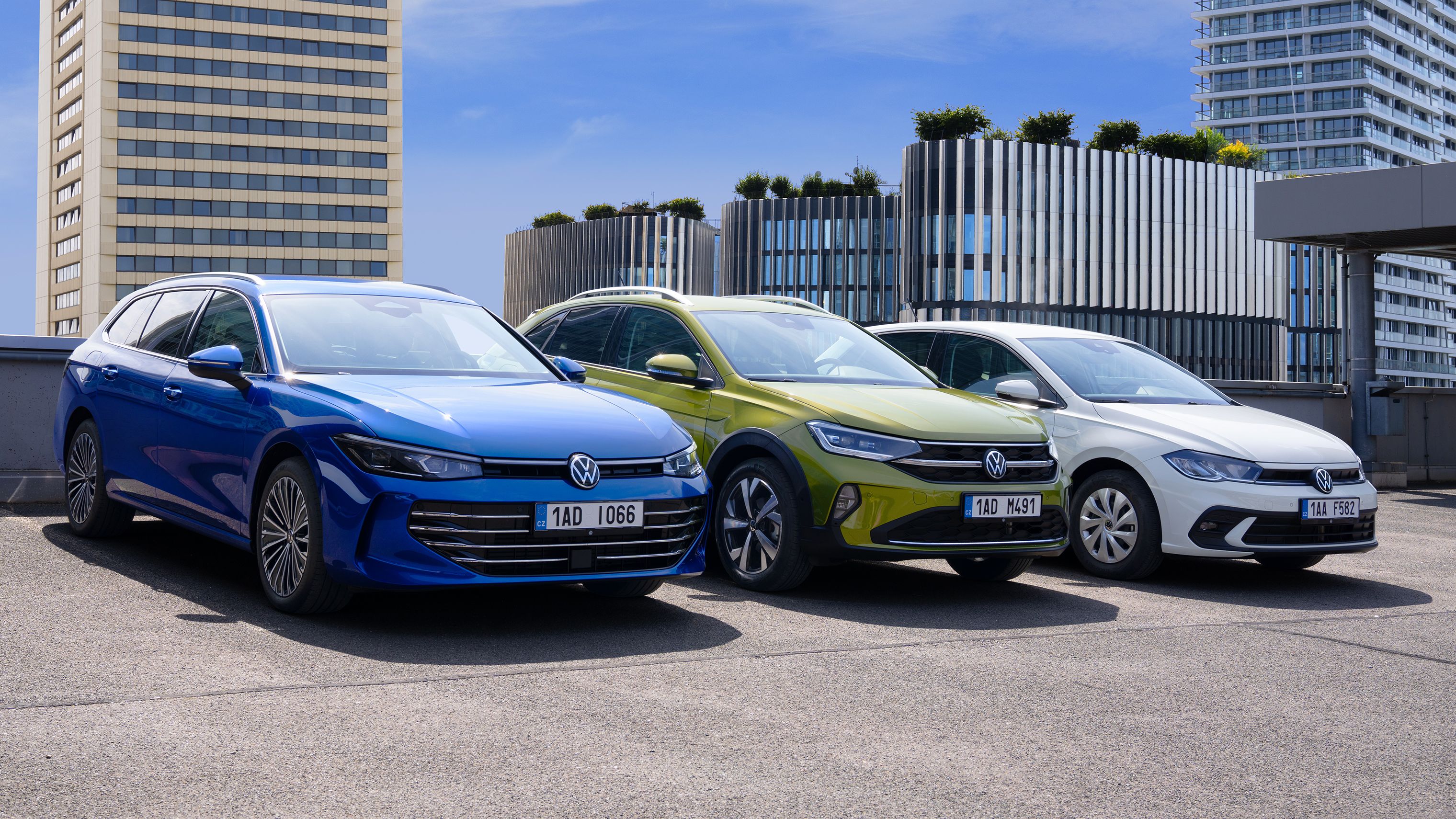Vozy Volkswagen Limited - Passat, Taigo, Polo