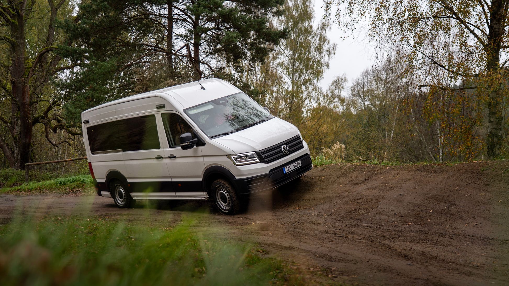Volkswagen Crafter v terénu
