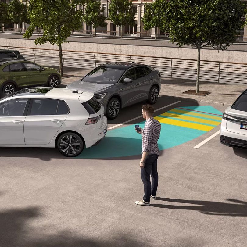 Volkswagen Golf: Park Assist Pro