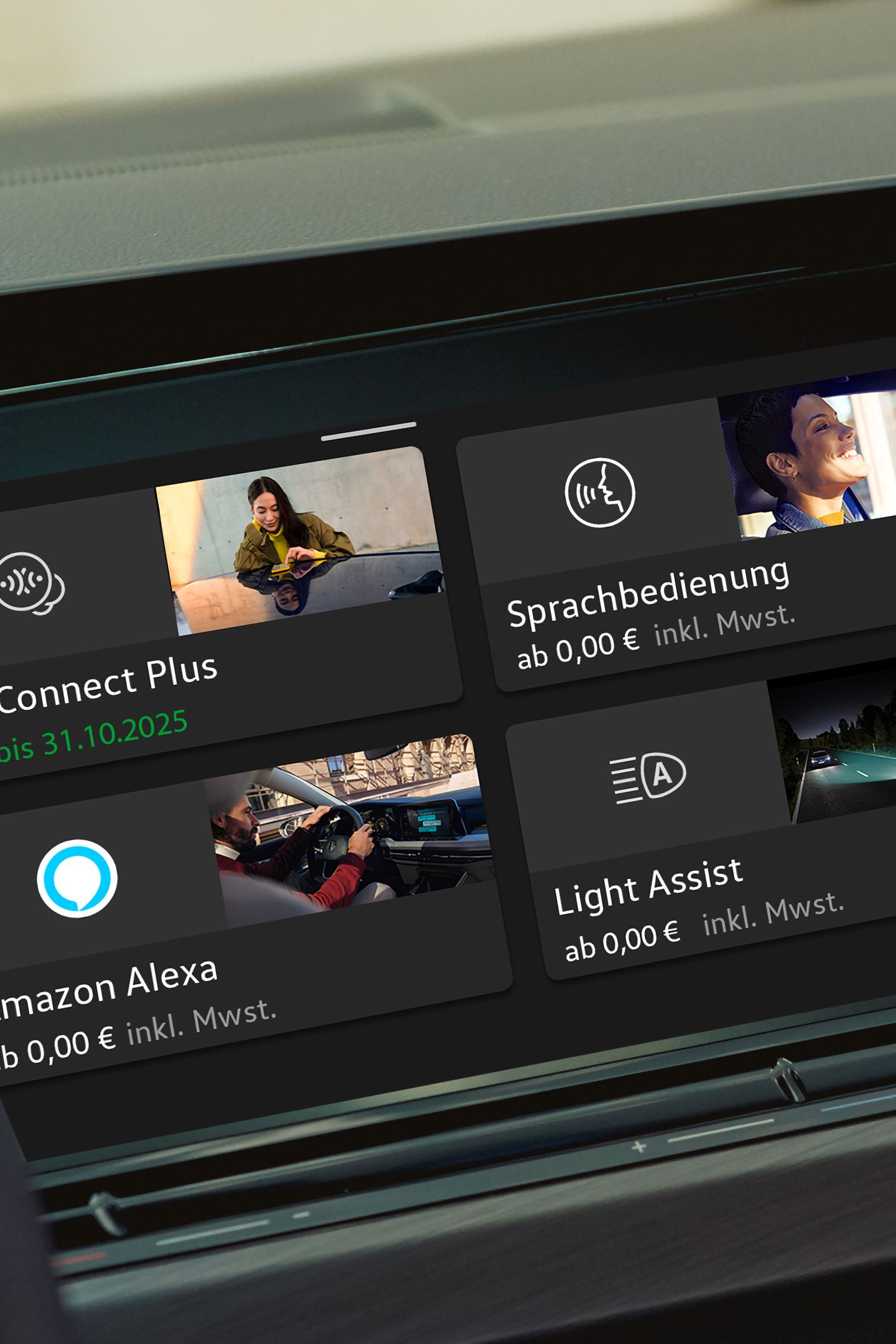Infotainment systém ve voze Volkswagen Golf - Aktualizace Upgrades