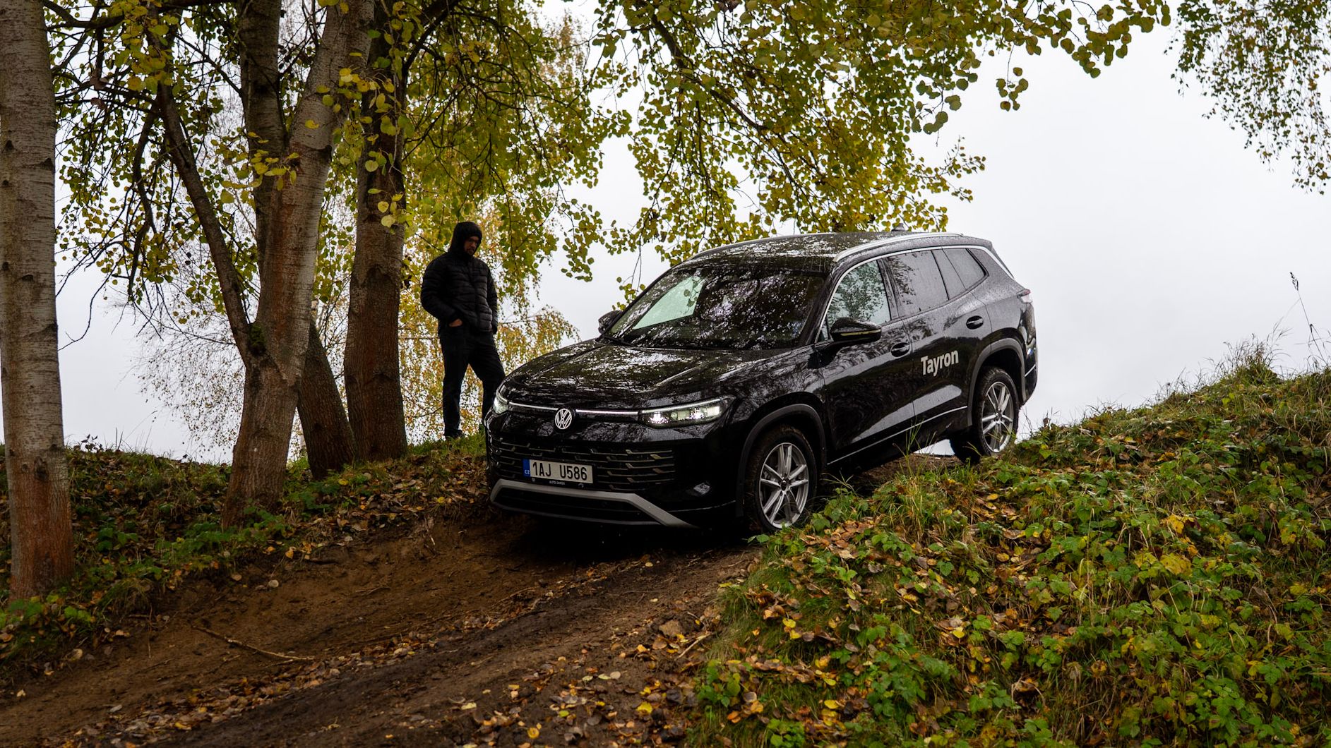 Volkswagen Tayron v terénu